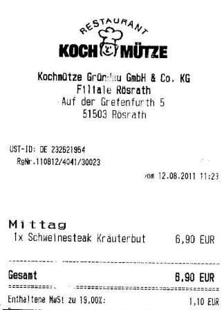 vdmp Hffner Kochmtze Restaurant